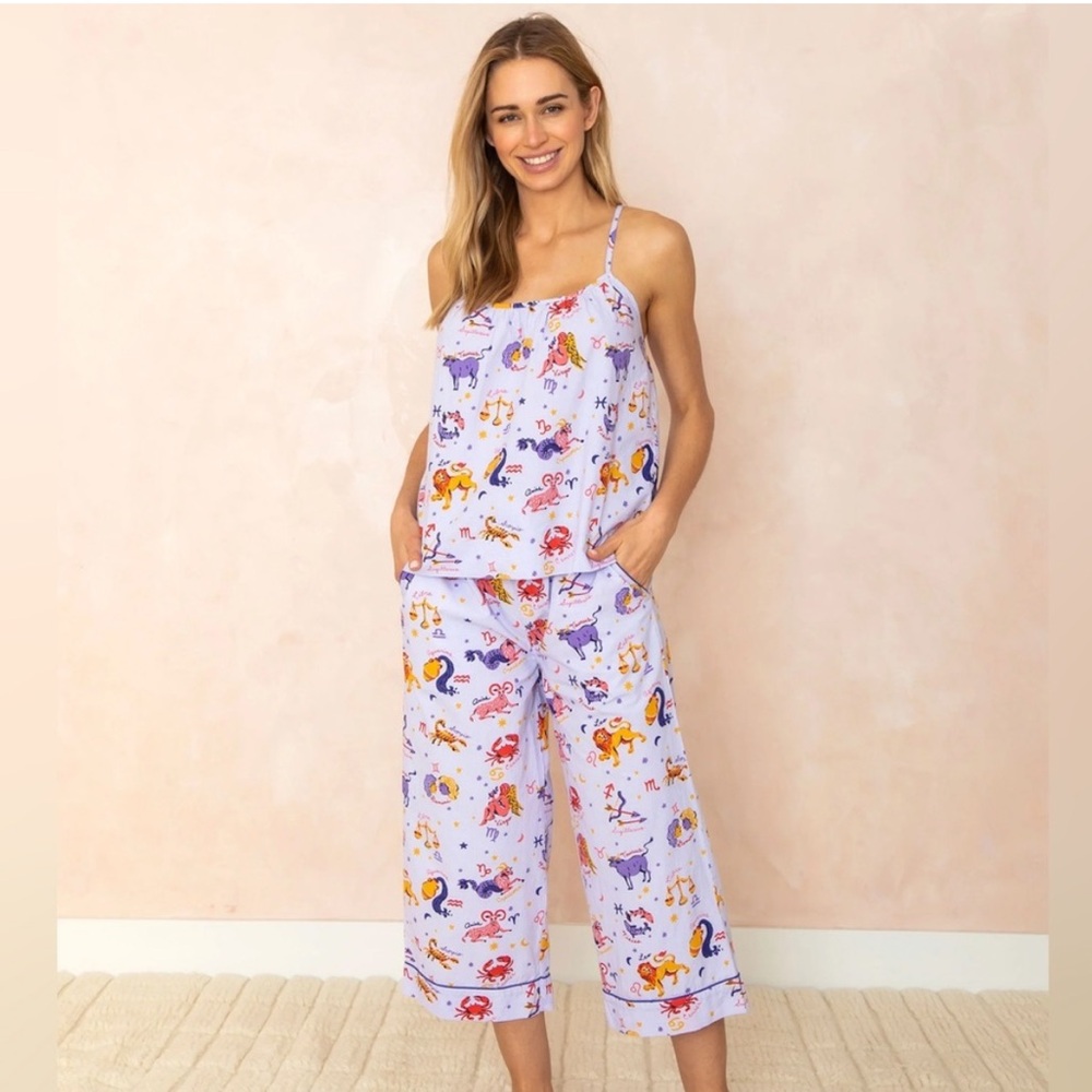 Printfresh What’s Your Sign Astrology Pajama Set (Cami & Pants) Size XL
